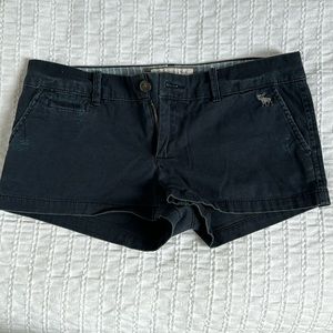 Abercrombie & Fitch Blue Cotton Shorts Size 4